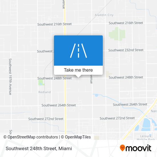 Southwest 248th Street map