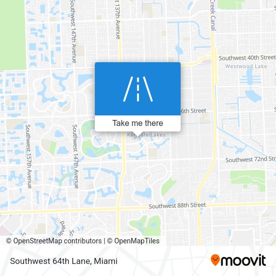 Mapa de Southwest 64th Lane