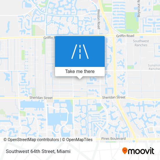 Mapa de Southwest 64th Street