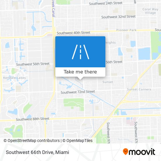 Mapa de Southwest 66th Drive