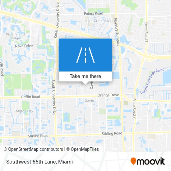 Mapa de Southwest 66th Lane