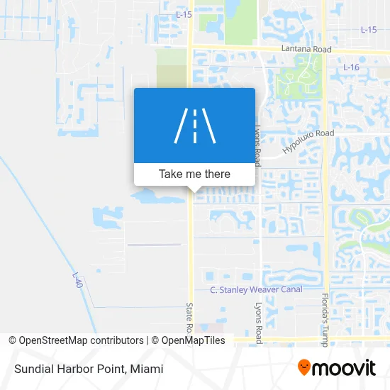 Sundial Harbor Point map