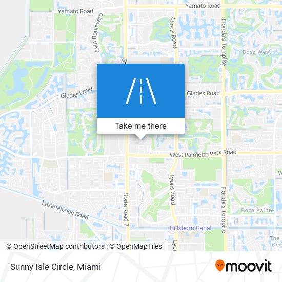 Mapa de Sunny Isle Circle