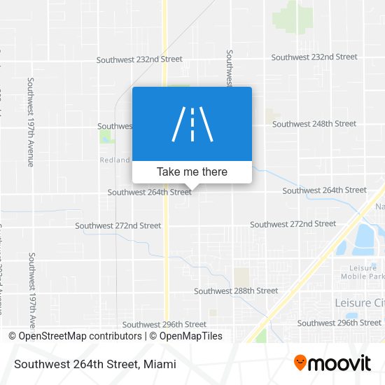 Mapa de Southwest 264th Street