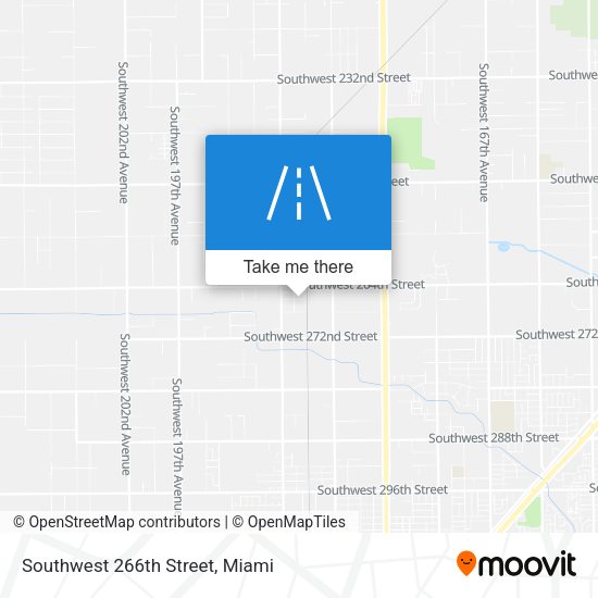 Southwest 266th Street map