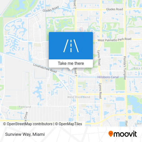 Sunview Way map
