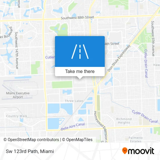 Mapa de Sw 123rd Path