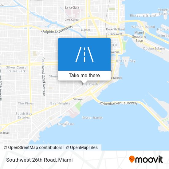 Mapa de Southwest 26th Road