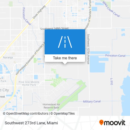 Mapa de Southwest 273rd Lane