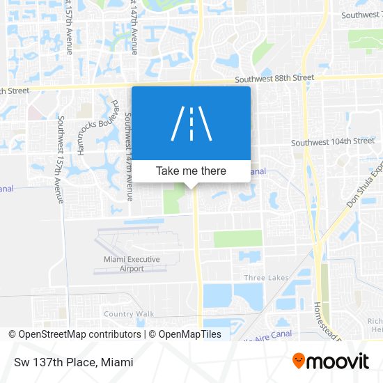 Mapa de Sw 137th Place