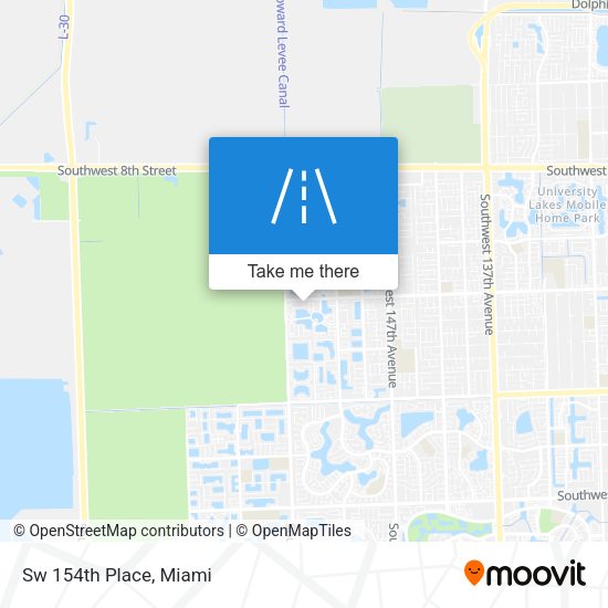Mapa de Sw 154th Place