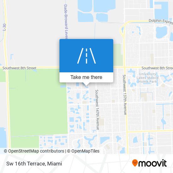 Mapa de Sw 16th Terrace