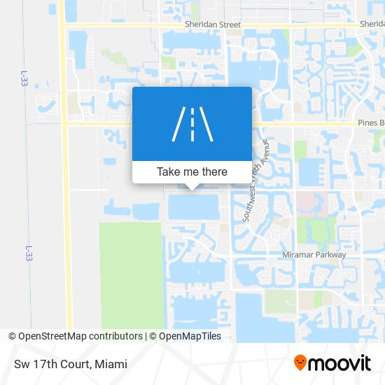 Sw 17th Court map