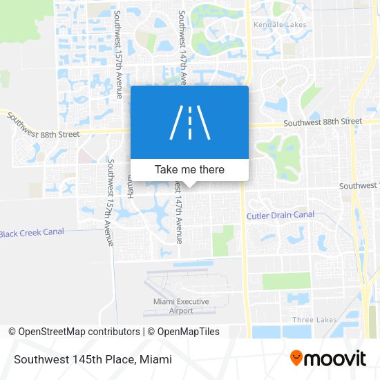 Mapa de Southwest 145th Place