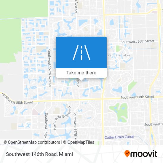 Mapa de Southwest 146th Road