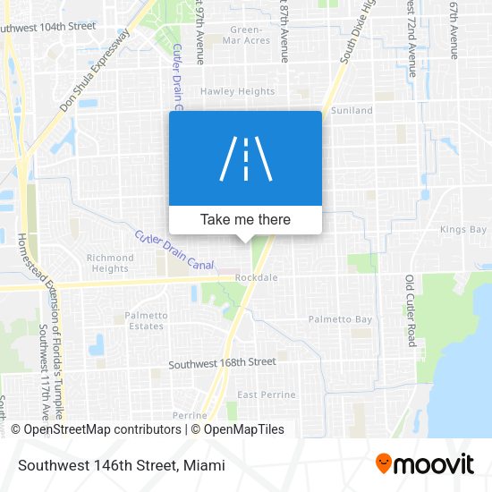 Mapa de Southwest 146th Street