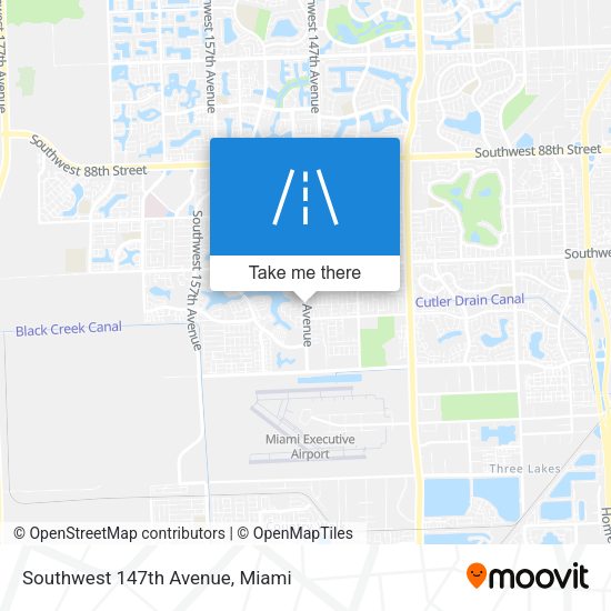 Southwest 147th Avenue map