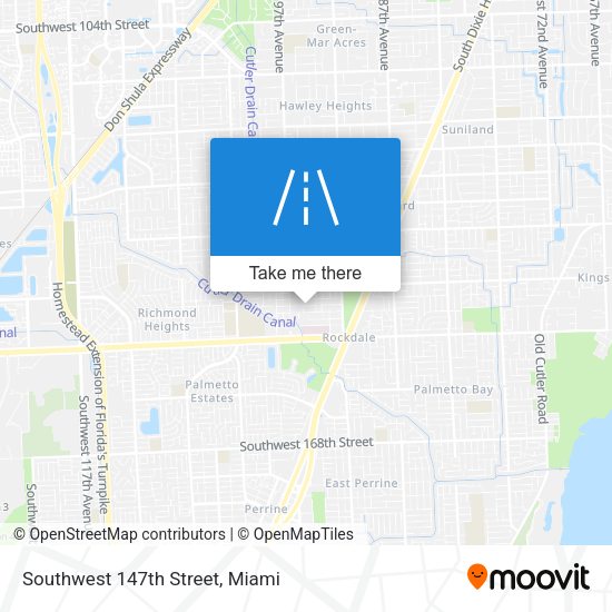 Mapa de Southwest 147th Street