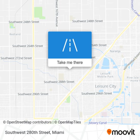 Mapa de Southwest 280th Street
