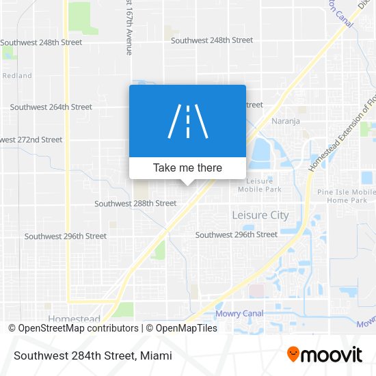 Mapa de Southwest 284th Street