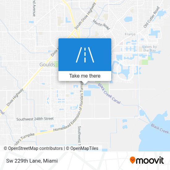 Sw 229th Lane map