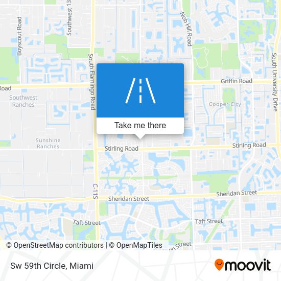 Mapa de Sw 59th Circle