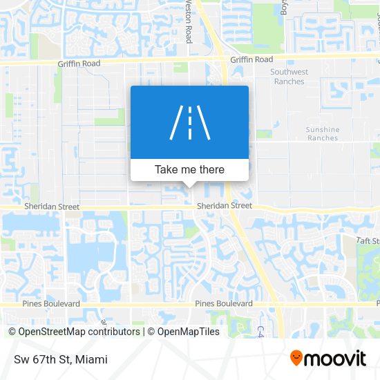 Mapa de Sw 67th St