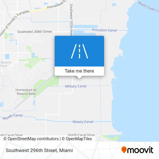 Mapa de Southwest 296th Street