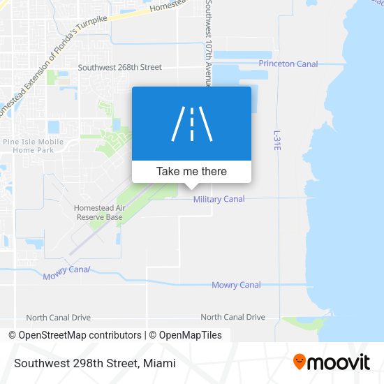 Mapa de Southwest 298th Street
