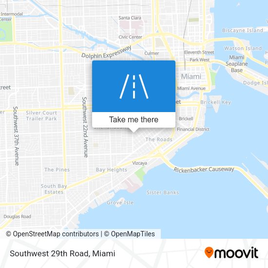 Mapa de Southwest 29th Road