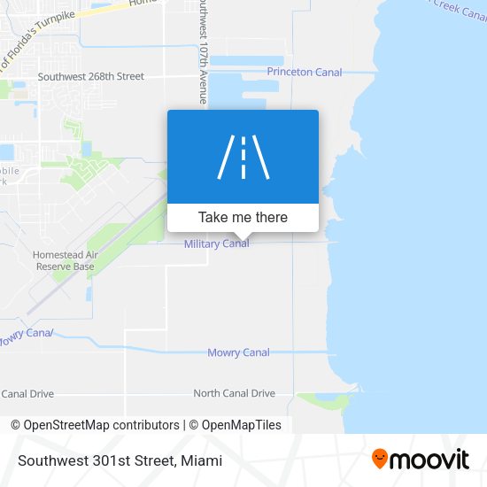 Mapa de Southwest 301st Street