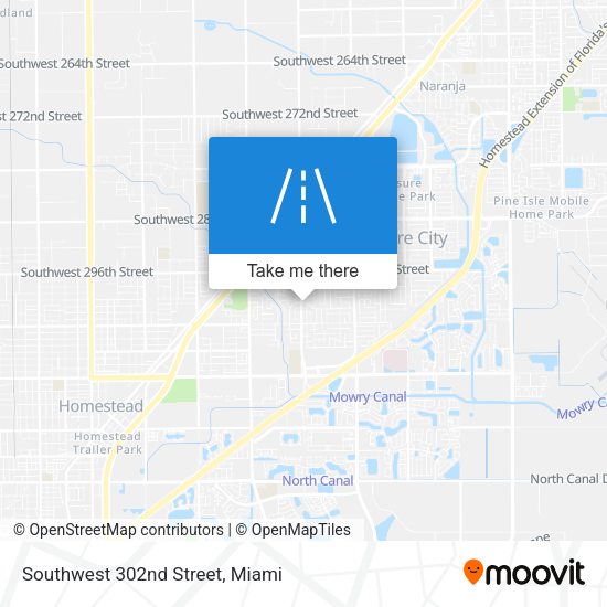 Mapa de Southwest 302nd Street
