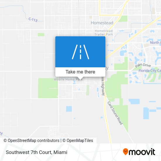 Mapa de Southwest 7th Court