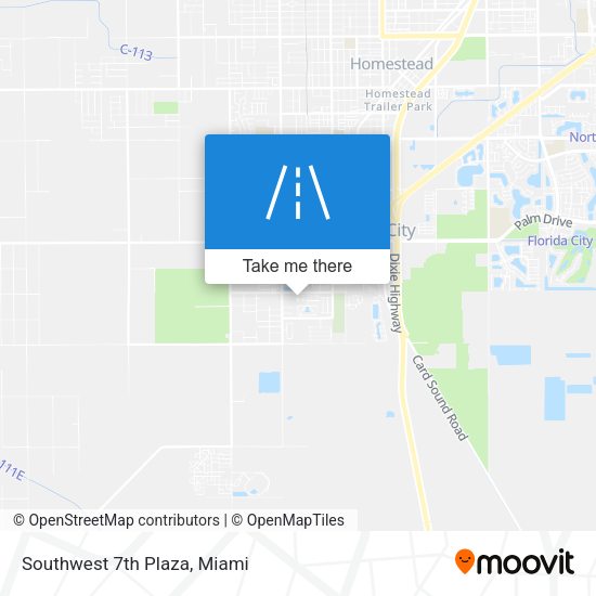 Mapa de Southwest 7th Plaza