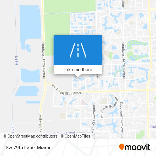 Sw 79th Lane map