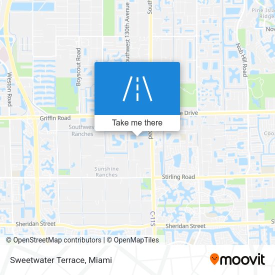 Mapa de Sweetwater Terrace