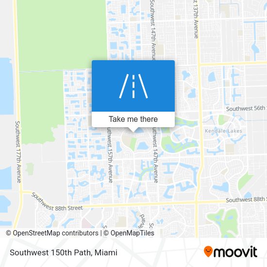 Mapa de Southwest 150th Path