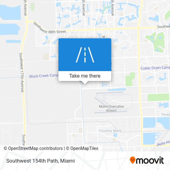 Mapa de Southwest 154th Path