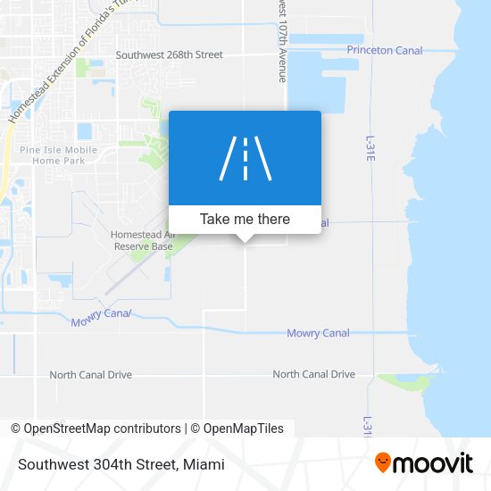 Mapa de Southwest 304th Street