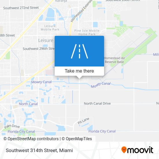 Mapa de Southwest 314th Street
