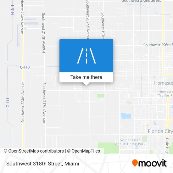 Mapa de Southwest 318th Street