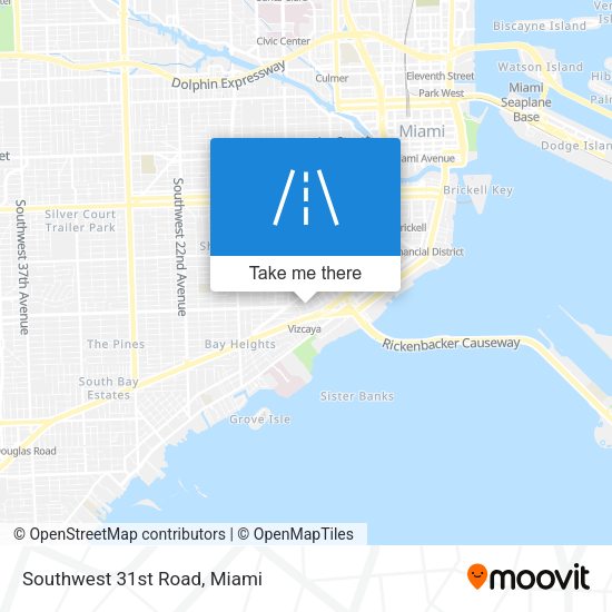 Southwest 31st Road map