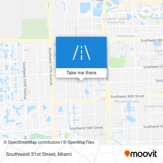 Mapa de Southwest 31st Street