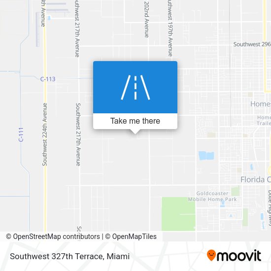 Mapa de Southwest 327th Terrace