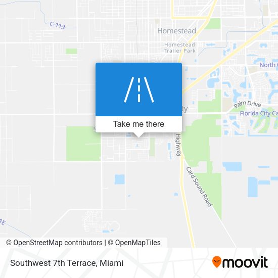 Mapa de Southwest 7th Terrace