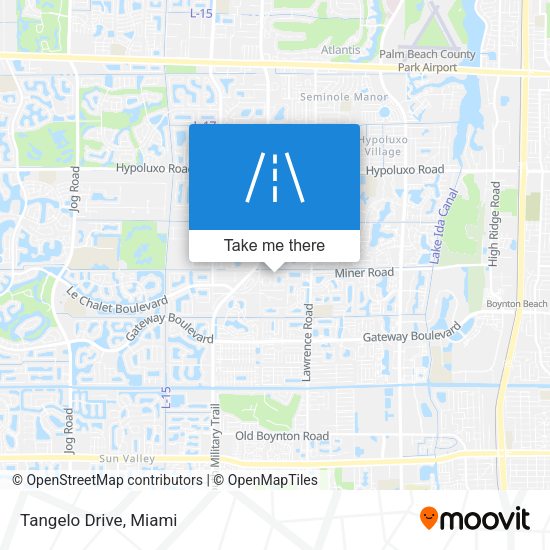 Mapa de Tangelo Drive