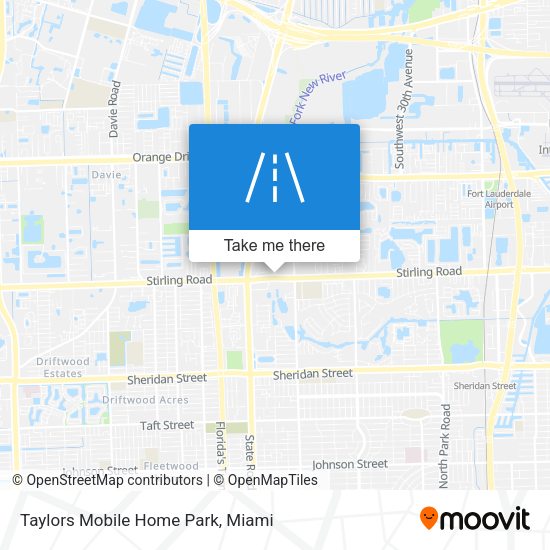 Mapa de Taylors Mobile Home Park
