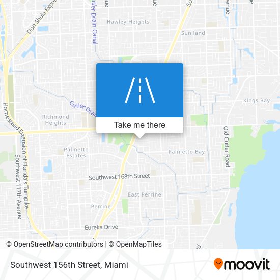 Mapa de Southwest 156th Street