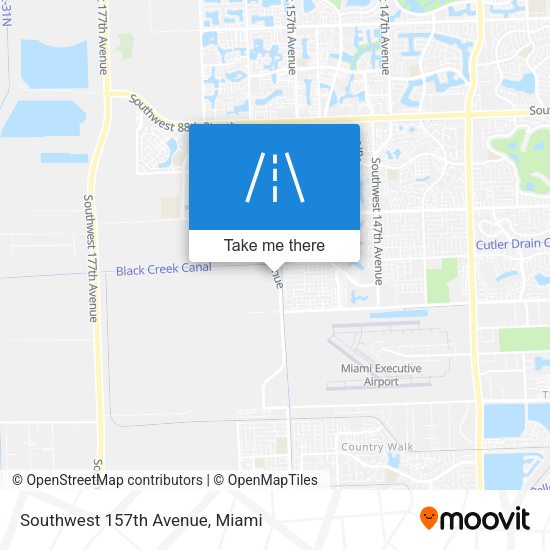 Mapa de Southwest 157th Avenue