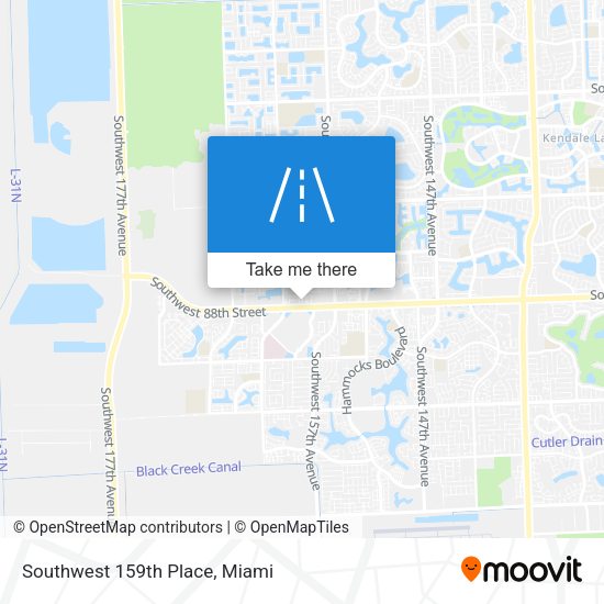 Mapa de Southwest 159th Place